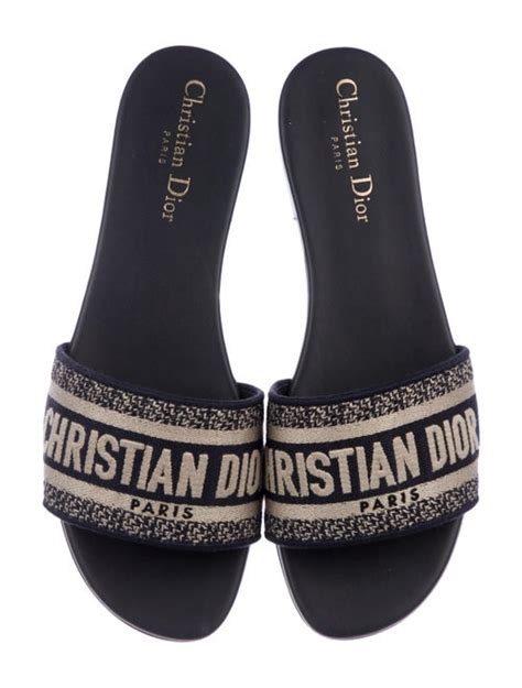 christian dior slides women